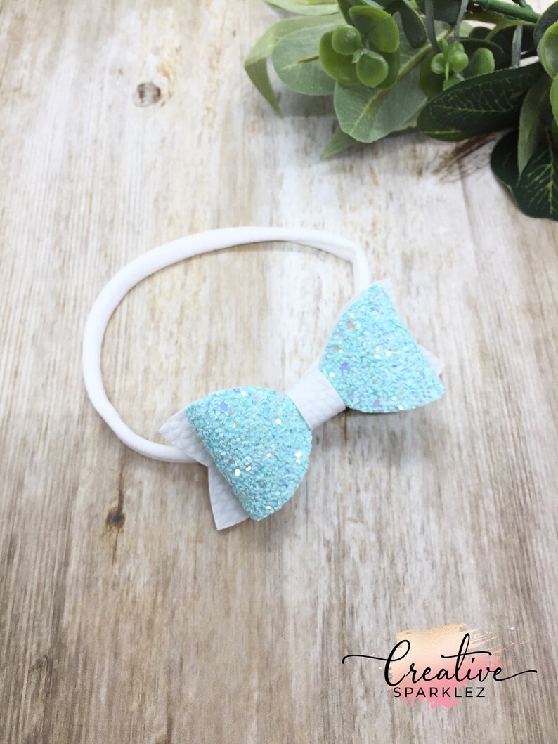 Glitter Baby headband set Hair bow sets Baby bows and headbands Newborn headbands baby girl Baby hair bows for girls Spring bows