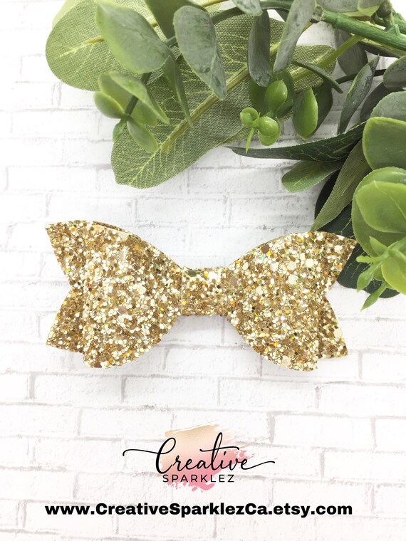 gold glitter headband baby