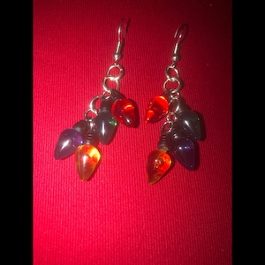 String lights Dangle Earrings