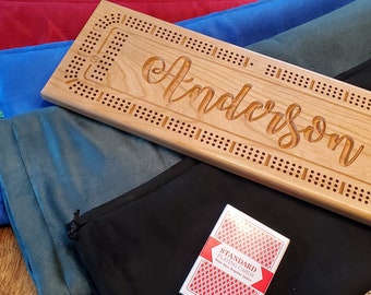 Storage bag fits all Maine Wood Signs standard sized cribbage boards - does not include cribbage board