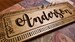 Personalized Cribbage Board, Family Name Carved, Wooden Cribbage, Wedding Gift, Anniversary Gift, Cottage Sign, Anderson Design 