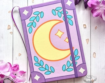 Limited Edition Spellbook Witches Journal // Cute, Kawaii, Witch, DnD, Stationery, Halloween, Bullet Journal, Sketch Book