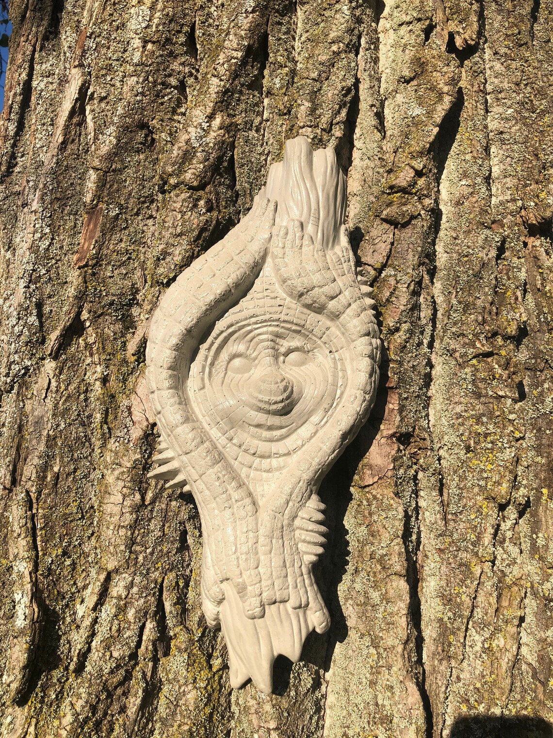 Hanging Plaque Concrete Plaque Cement plaque Garden Etsy