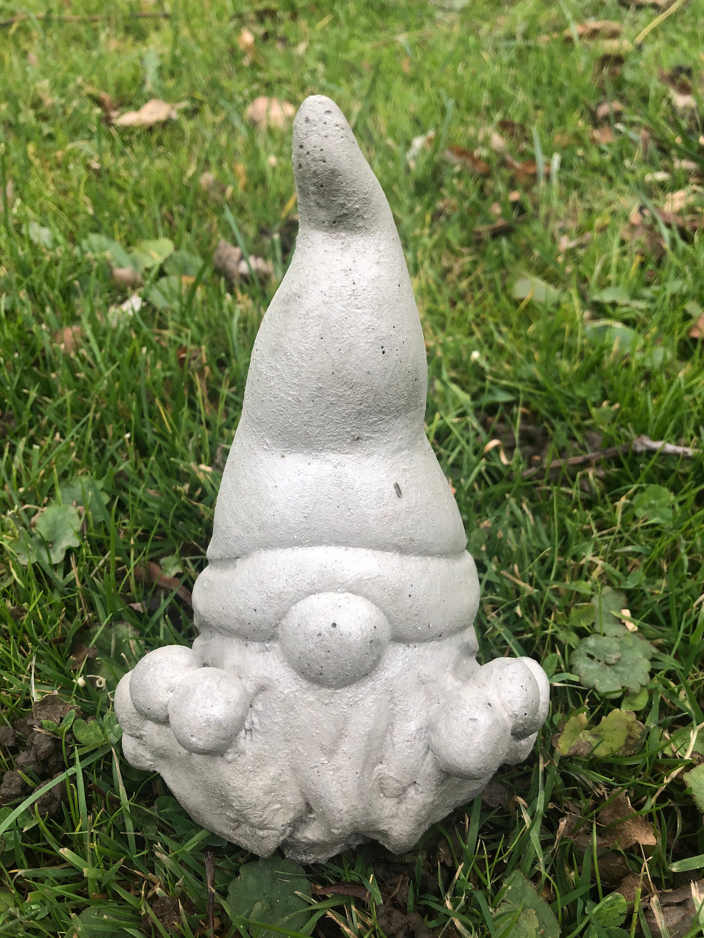 Gnomes Concrete Gnomes Garden Gnomes Cement Gnomes Gnome Etsy