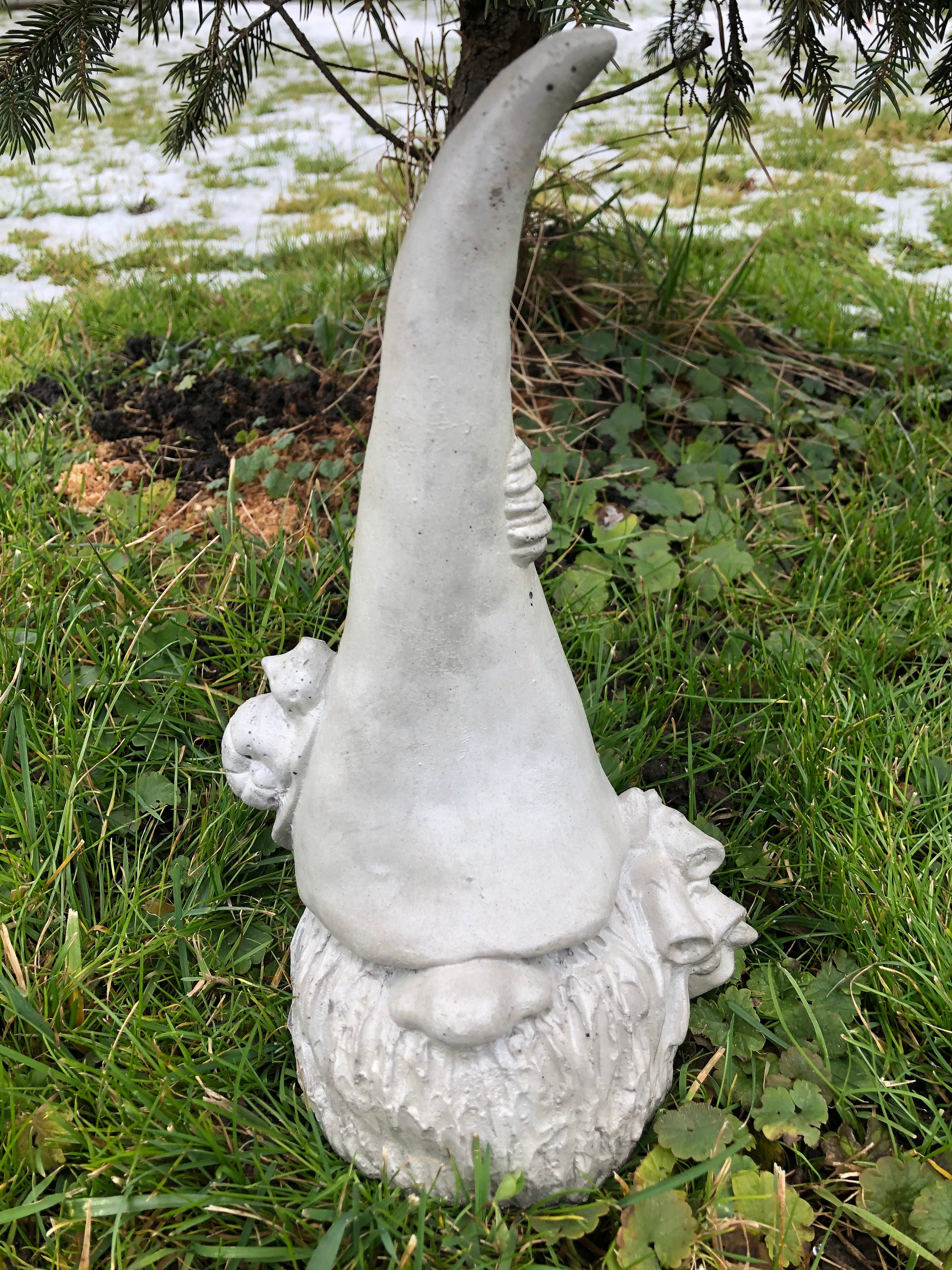 Gnomes Concrete Gnomes Garden Gnomes Cement Gnomes Gnome Etsy