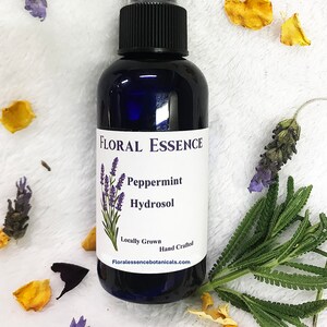 Peppermint Floral Water/Hydrosol - &quot;The Wakeup Water&quot; Uplifting and Stimulating.