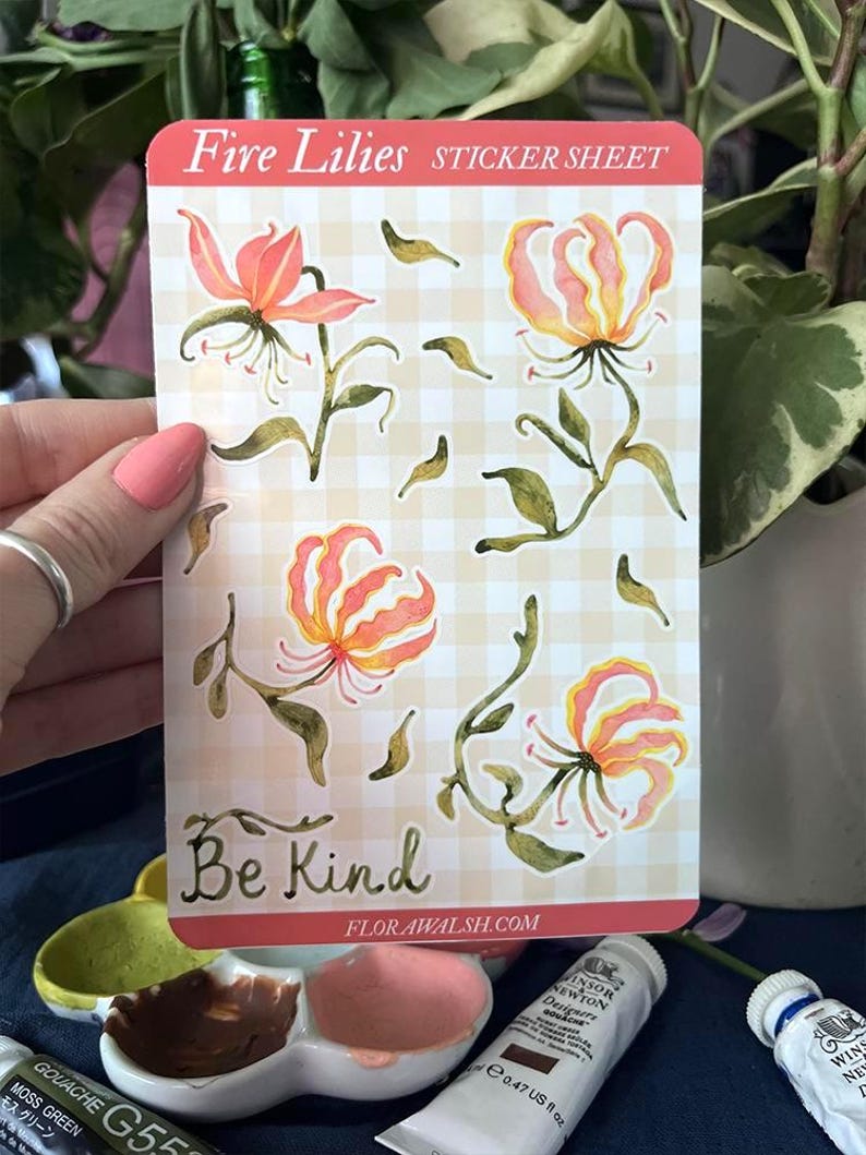 Monthly Snail Mail Art Print & Sticker Subscription Box image 5
