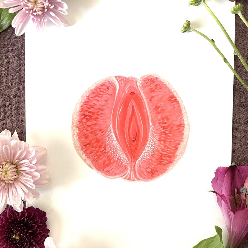 Vulva Art - Etsy