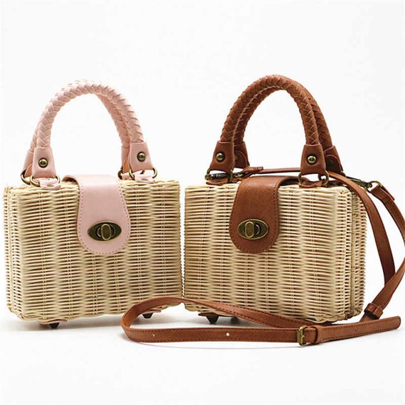 High Quality Straw Bag Women Shoulderbags Luxury Designer 