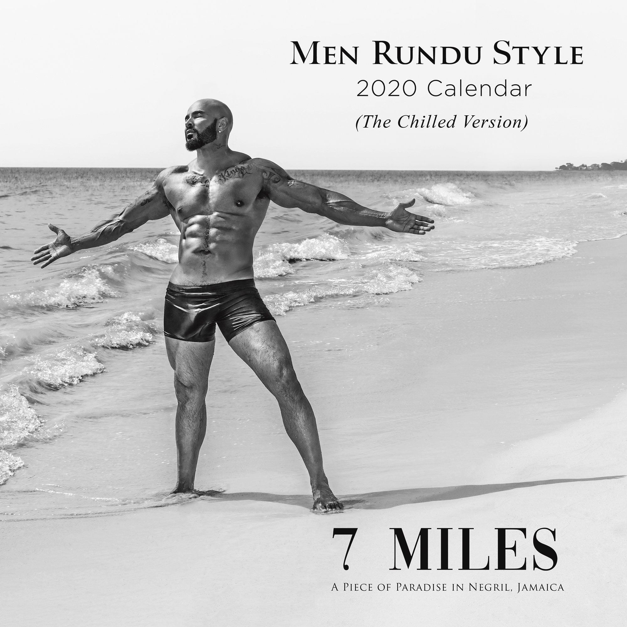 2020 Black Male Calendar & Bonus DVD - MEN RUNDU STYLE - Uncensored Pho...