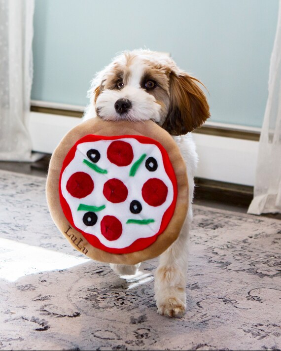 pizza dog toys
