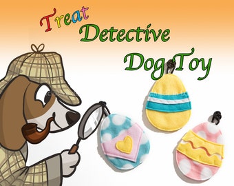 Treat Detective Dogs - Dog toys, Hide & Seek game, Searching game, dog gift