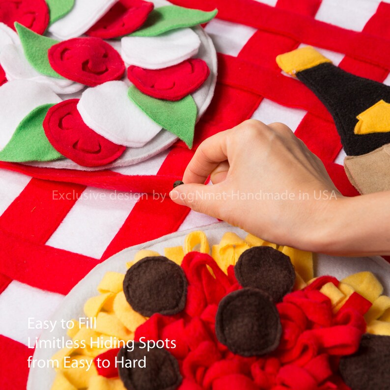 Snuffle Mat Italian Feast Feeding Mat Enrichment Play Game Etsy