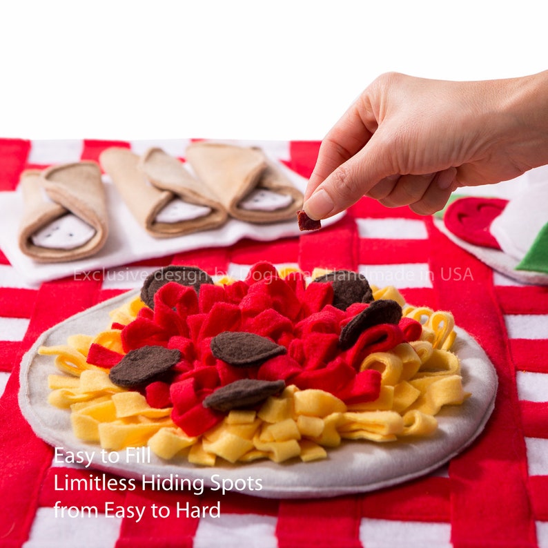 Snuffle Mat Italian Feast Feeding Mat Enrichment Play Game Etsy