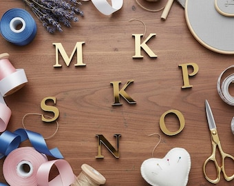 Letras personalizadas de madera y acrílico, letras para pared, letras para manualidades, letras para letreros con nombres, letras decorativas DIY, letras para guardería, fabricación de letreros