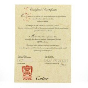 Cartier Love 3 Diamond Band Ring Mens 62 Box Certificate Receipt 18k White