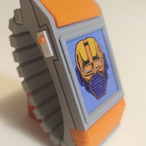 ILLUMINATING! M.A.S.K. display wrist comm unit