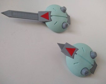 Custom original Robotech Macross Scott Bernard Cyclone Mospeada Climber Lancer Type hubs/shields