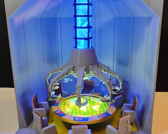 Custom Energy Room play set diorama