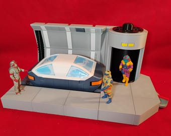 MASK Shuttle Pod and Transport Tunnel with Elevator.