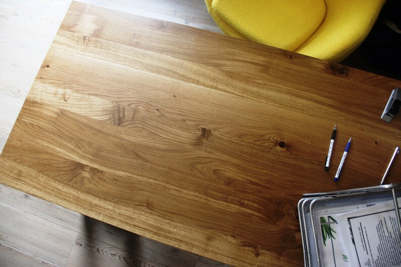 Stół do jadalni, stół dębowy, dining table, wood dining table, loft table, office table image 4