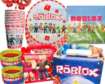 Roblox Party Favors Etsy - roblox candy bag topper roblox ziptop topper roblox birthday party printables roblox party favors roblox party favor bag 100700