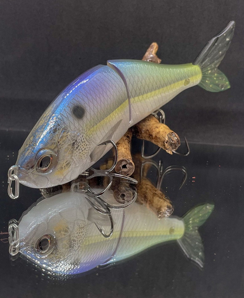 Custom Painted Crankbaits Swimbaits Glide Baits Evergreen ES Flat