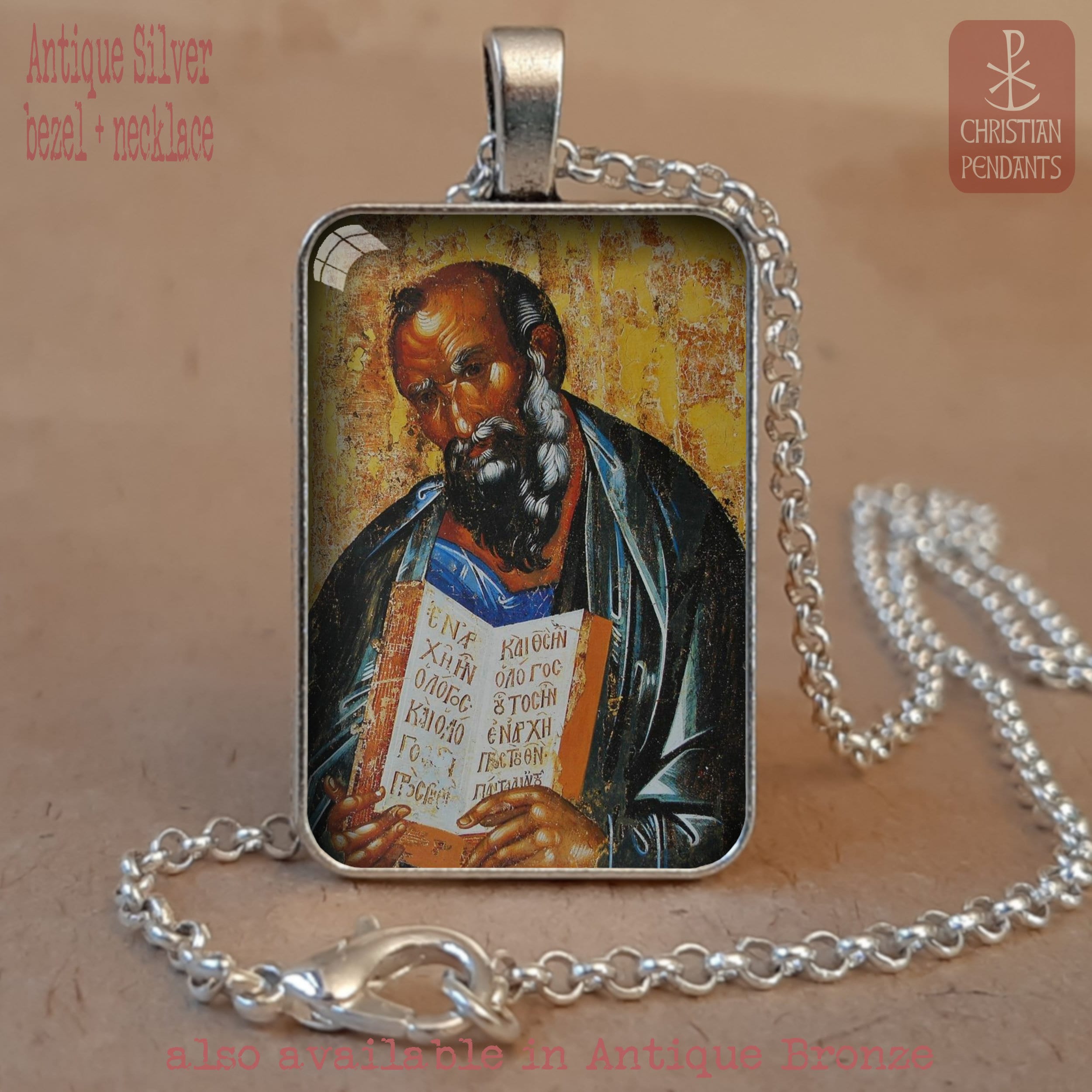 H samuel st shop christopher necklace