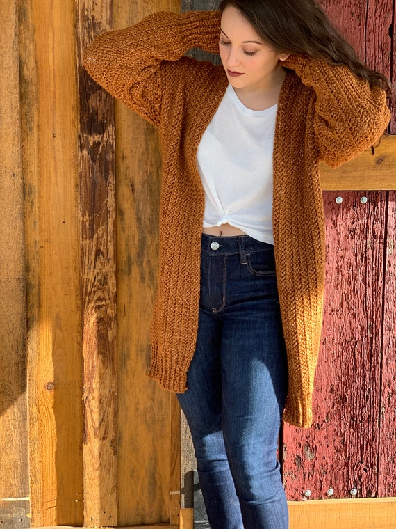 oversized cardigan long