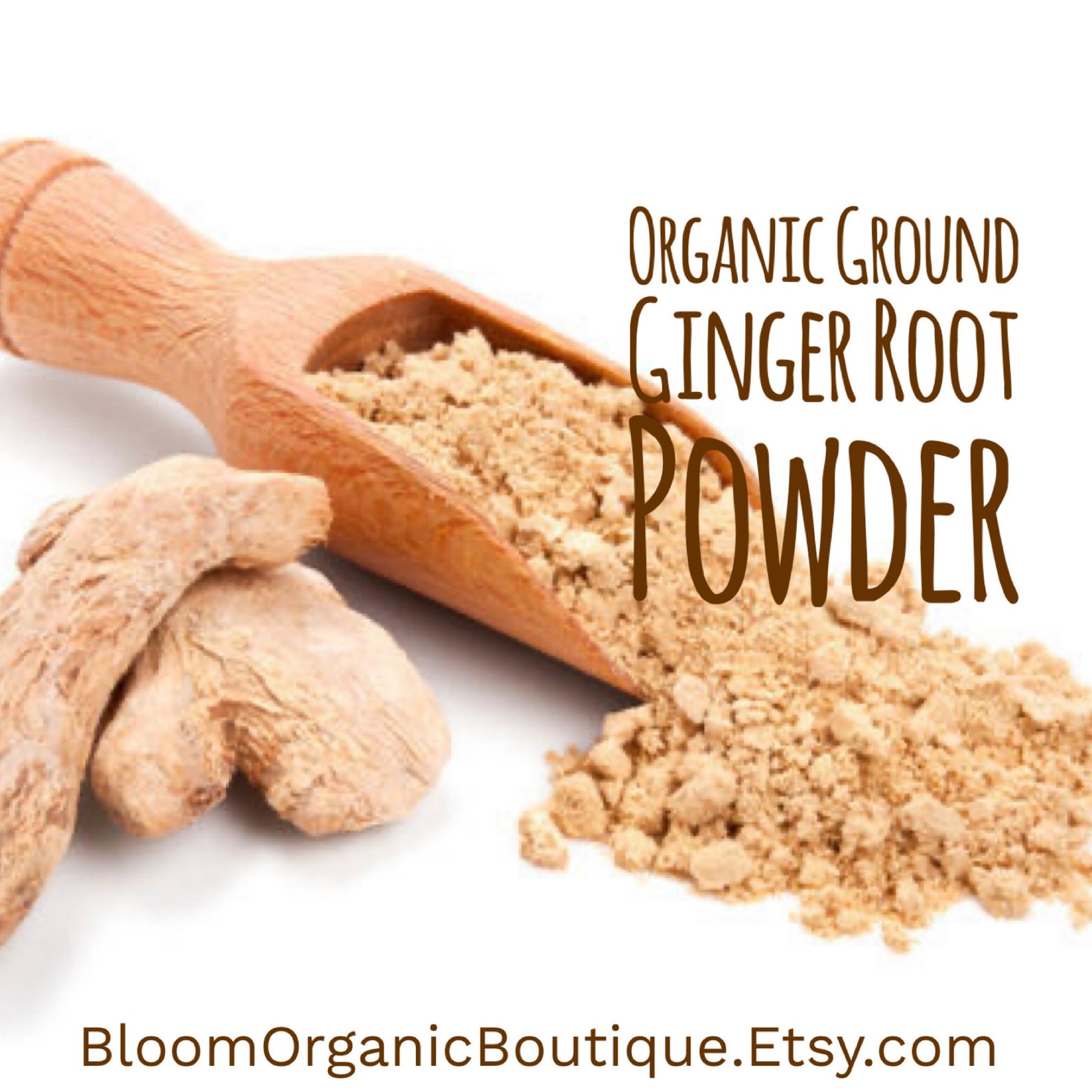 Ginger Root Powder USDA Organic ground Ginger Herb Tea Etsy