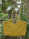Leather Hand Woven Ladies Tote Bag - MONALISA product logo