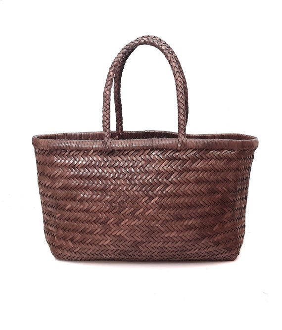 ALTICA Genuine Leather Hand Woven Triple Jump Bamboo Style 