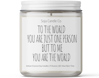 Coconut Soy Candle Gift for Mom - Mother's Day Candle