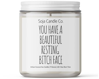 RBF,Best Friend Funny Birthday Gift, Funny Candle Best friend Birthday Gift, Gift For Her, Best Friend Gift, Her Candle Gift, Soja Candle