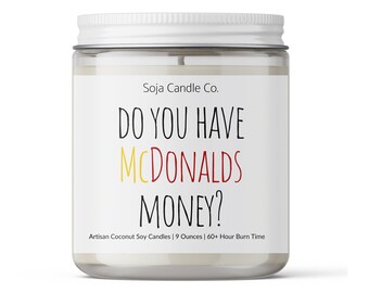 Funny Mother's Day Candle: Coconut Soy Wax, 60+ Hour Burn