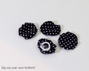 Cubrebotones / Diseño Elástico / Paquete de 4 o 6