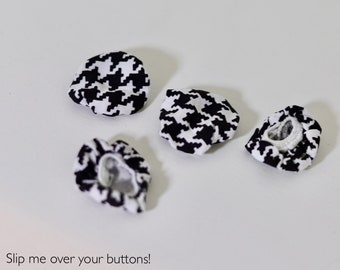 Cubrebotones / Diseño Elástico / Paquete de 4 o 6