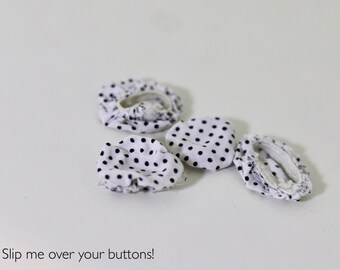 Cubrebotones / Diseño Elástico / Paquete de 4 o 6