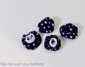 Cubrebotones / Diseño Elástico / Paquete de 4 o 6