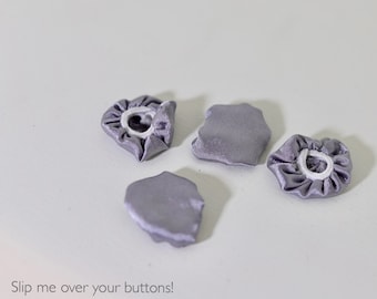 Cubrebotones / Diseño Elástico / Paquete de 4 o 6