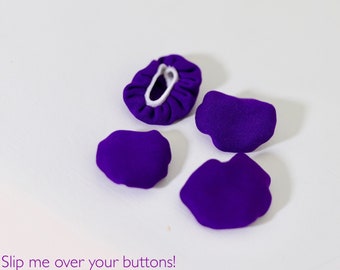 Cubrebotones / Diseño Elástico / Paquete de 4 o 6