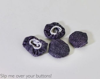 Cubrebotones / Diseño Elástico / Paquete de 4 o 6