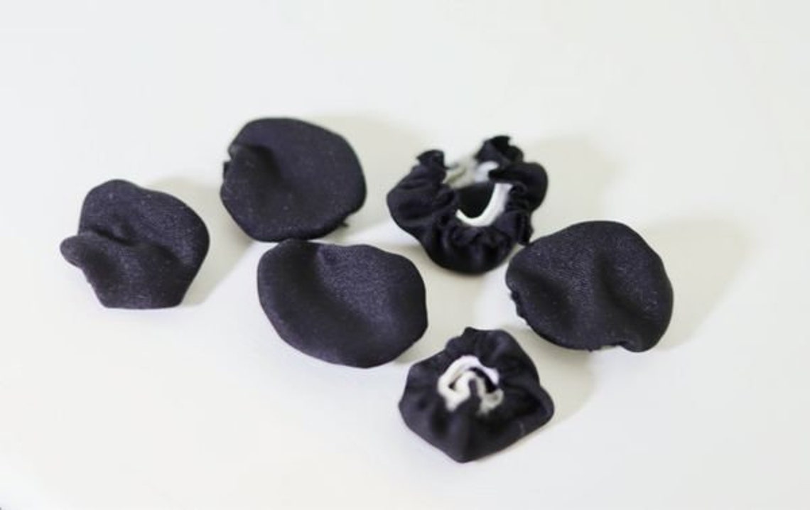 Button Covers / Stretch Design / Pack of 4 or 6 Etsy