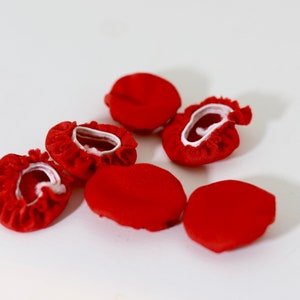 Button Covers / Stretch Design / Pack of 4 or 6