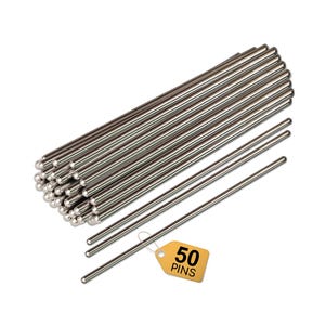 50 Olikraft Blocking Pins, 6-inch Stainless Steel
