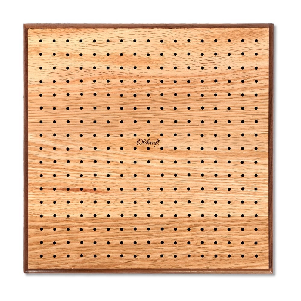 11.8 Inches Blocking Board For Crocheting - Handcrafted Rubber Wooden Board  For Knitting Crochet And Granny Squares, Crochet Accessories Crochet Block
