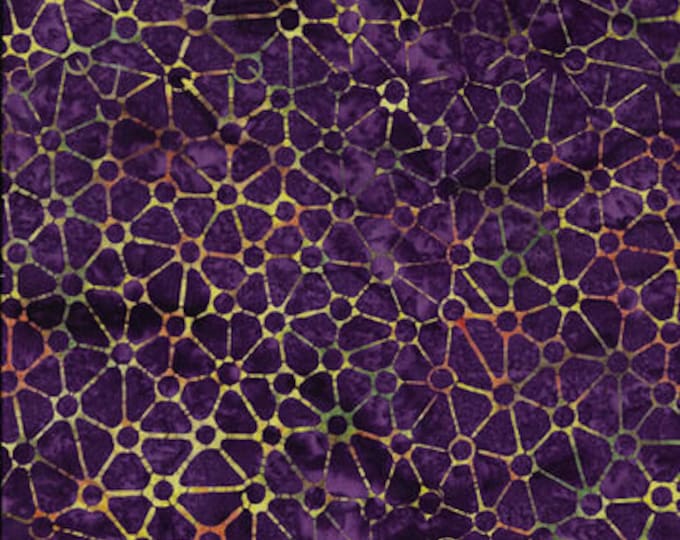 Murano Batiks, Geo Triangles & Circles, Purple
