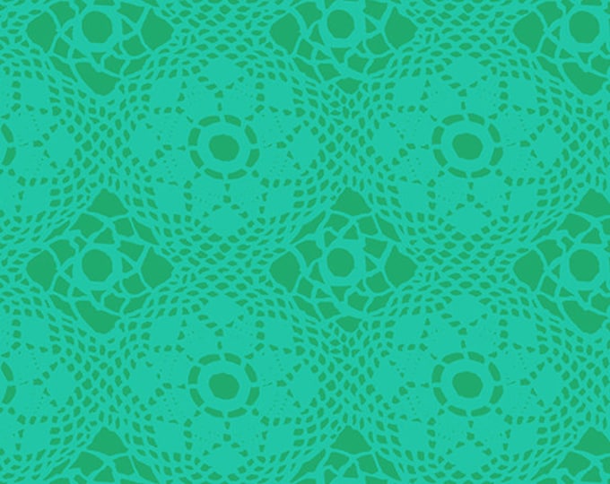Crochet - Sun Print 2021 by Alison Glass for Andover - Gulf