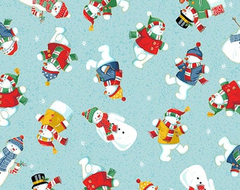 Santa's Christmas - Makwer UK - Andover Fabrics - TP-2588-B