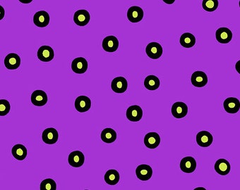 Hocus Pocus - Andover Fabrics - Kim Schaeffer - Eyes - Purple